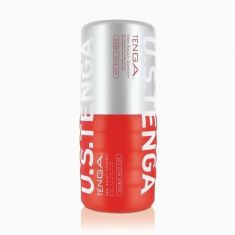 Tenga Original US Double Hole Cup - двухстронний мастурбатор, 18х6 см (белый)