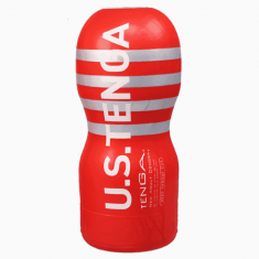 Tenga Deep Throat Cup - Мастурбатор-имитатор орального секса, 15х4,5 см (белый)