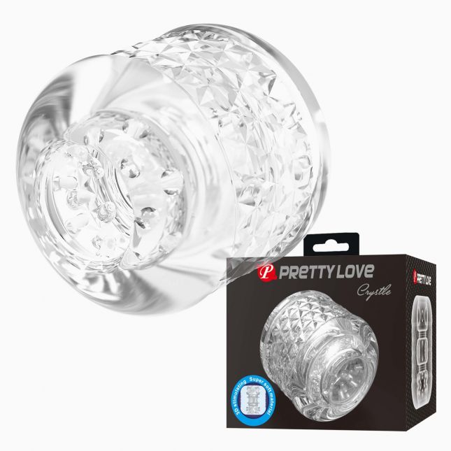 Мастурбатор - Pretty Love Masturbator Crystle Transparent Мастурбатор - Pretty Love Masturbator Crystle Transparent