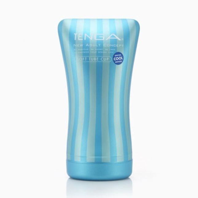 Мастурбатор Tenga Soft Tube Cup Cool Edition с охлаждающей смазкой (мягкая подушечка)