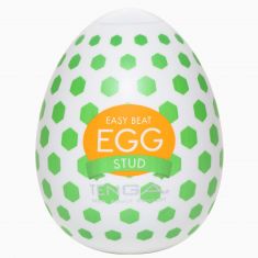 Мастурбатор-яйцо Tenga Egg Stud с шестиугольными выступами