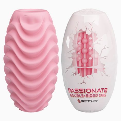 Мастурбатор - Pretty Love Passionate Double-Sided Egg Мастурбатор - Pretty Love Passionate Double-Sided Egg