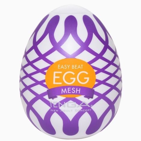 Мастурбатор-яйце Tenga Egg Mesh із сітчастим рельєфом