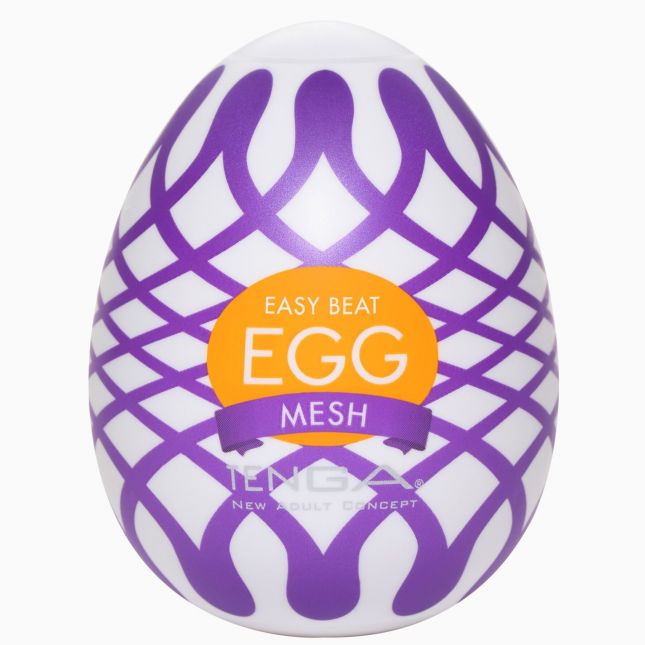 Мастурбатор-яйце Tenga Egg Mesh із сітчастим рельєфом