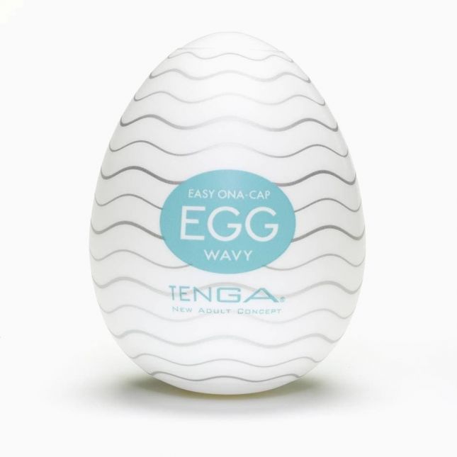Мастурбатор яйце Tenga Egg Wavy (Хвилястий)