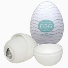 Мастурбатор - Egg Wavy Single Мастурбатор - Egg Wavy Single