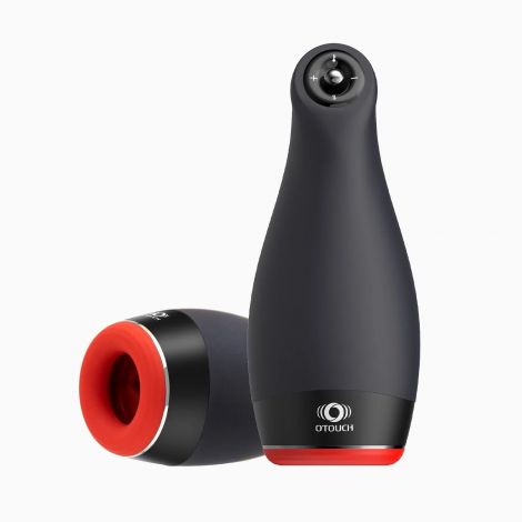 Мастурбатор Otouch Pleasure Engine, 7 режимов вибрации, 5 режимов фрикций, подогрев, джойстик