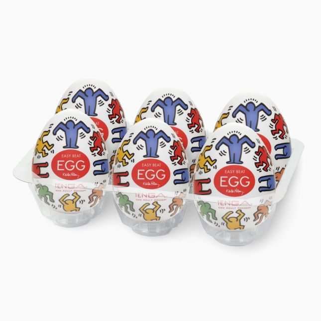 Набір Tenga Keith Haring EGG Dance (6 яєць)