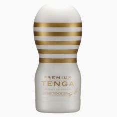 Мастурбатор Tenga Premium Original Vacuum Cup GENTLE (глубокая глотка) с вакуумной стимуляцией