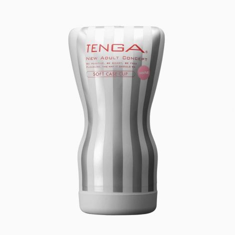 Мастурбатор Tenga Soft Case Cup (м’яка подушечка) Gentle стискуваний