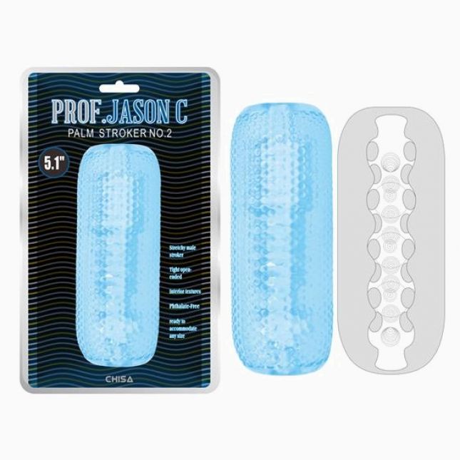 Мастурбатор - Prof.Jason C Palm Stroker No.2 Blue