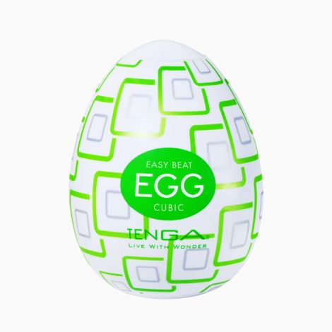 Мастурбатор-яйцо Tenga Egg Cubic