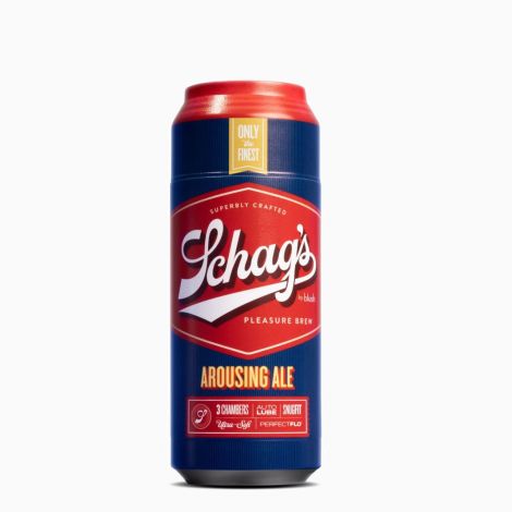 Мастурбатор – банка пива Blush Schag's Arousing Ale Masturbator – Frosted, самозмащуваний, вакуум