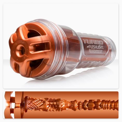 Мастурбатор Fleshlight Turbo Ignition Copper (имитатор минета)