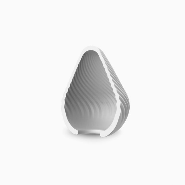 ФлешНаш Spiral - мастурбатор-яйцо, 6.5х5 см
