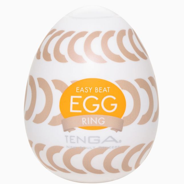 Мастурбатор-яйце Tenga Egg Ring з асиметричним рельєфом