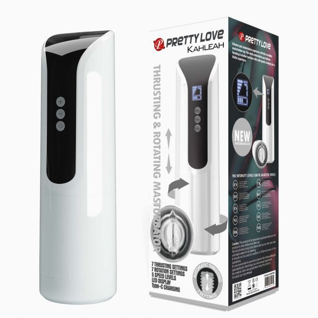 Мастурбатор - Pretty Love Kahleah Thrusting & Rotating Masturbator