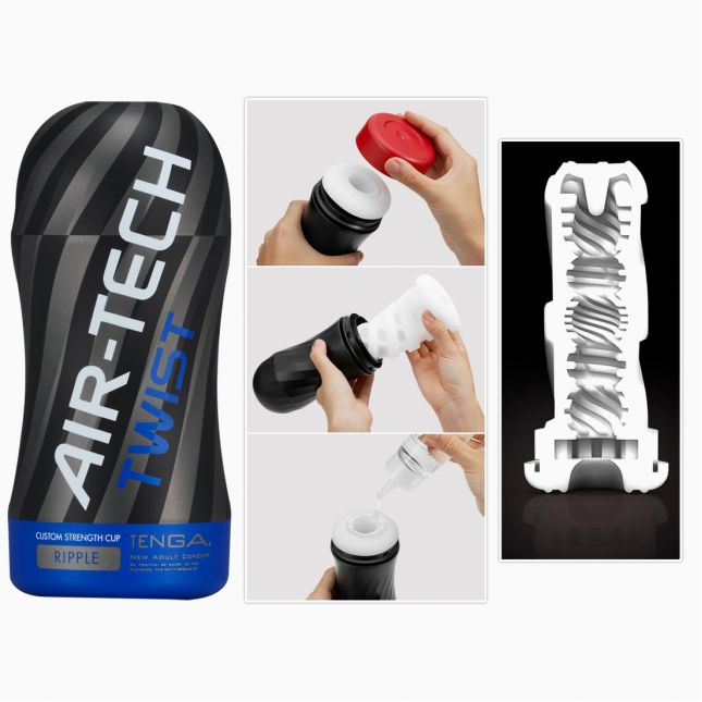 Мастурбатор - Air Tech Twist Ripple Мастурбатор - Air Tech Twist Ripple