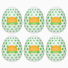 Набір мастурбаторів - Tenga Egg Stud, 6 шт.