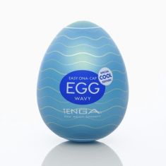 Tenga Egg Cool - Мастурбатор-яйцо, 5х4.5 см (белый)
