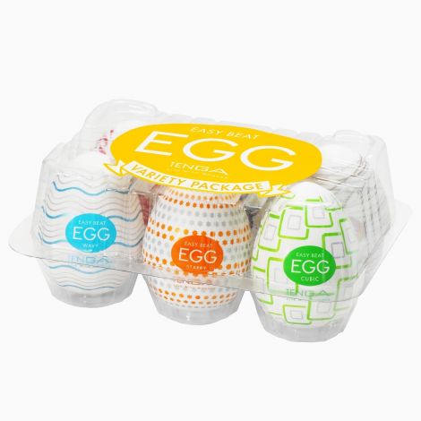 Набор мастурбаторов-яиц Tenga Egg Variety Pack - Standard (6 шт)