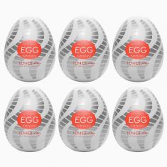 Набір мастурбаторів - Tenga Egg Tornado, 6 шт.