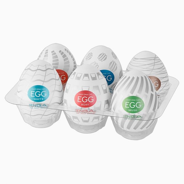Набір мастурбаторів - Tenga Egg Variety New Standard, 6 шт.