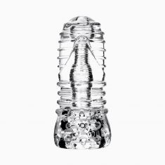 Мастурбатор нереалістичний Lingam By Toyfa Savitri, TPE, прозорий, 14 см