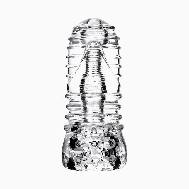 Мастурбатор нереалістичний Lingam By Toyfa Savitri, TPE, прозорий, 14 см
