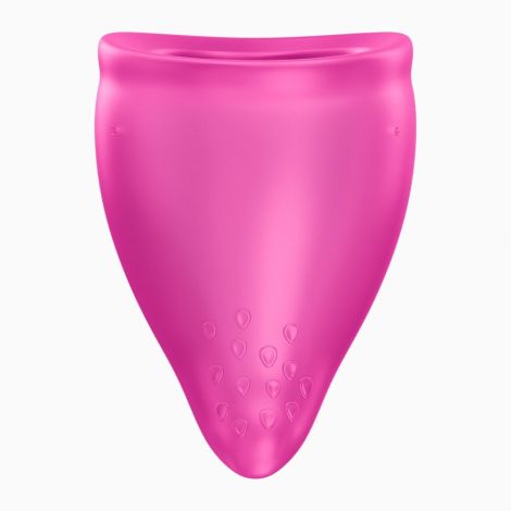Менструальна чаша Fun Factory FUN CUP SIZE B Magenta, багаторазова, діаметр 4,3 см, об’єм 30 мл