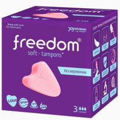 Безниткові тампони Freedom Normal 3 шт.