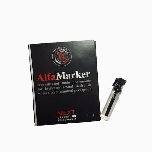 Ароматна есенція з феромонами для чоловіків AlfaMarker for Men, 1 мл