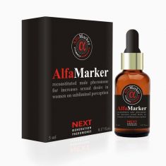 Ароматна есенція з феромонами для чоловіків AlfaMarker for Men, 5 мл Ароматна есенція з феромонами для чоловіків AlfaMarker for Men, 5 мл