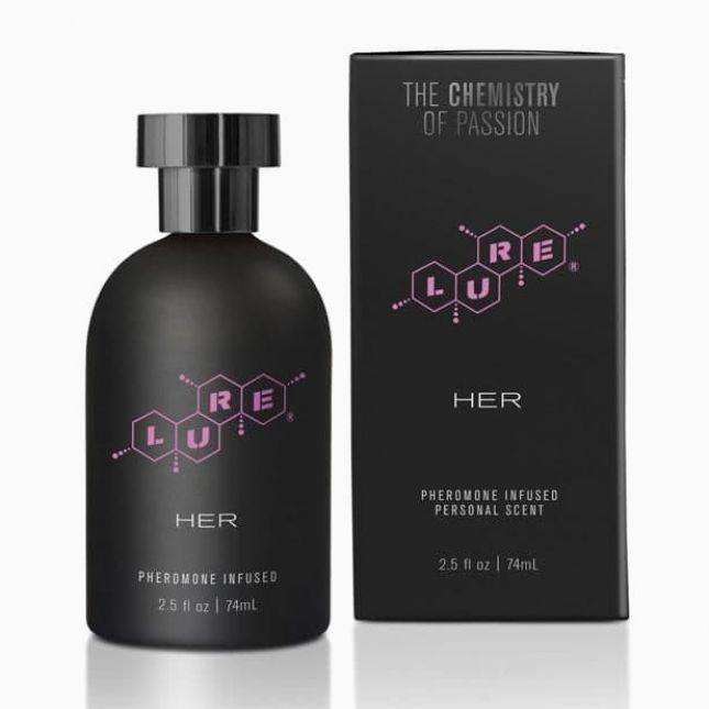 Духи з феромонами для жінок Lure Black Label For Her, 74 ml