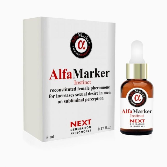 Душистая эссенция с феромонами AlfaMarker Instinct for Women, 5 мл