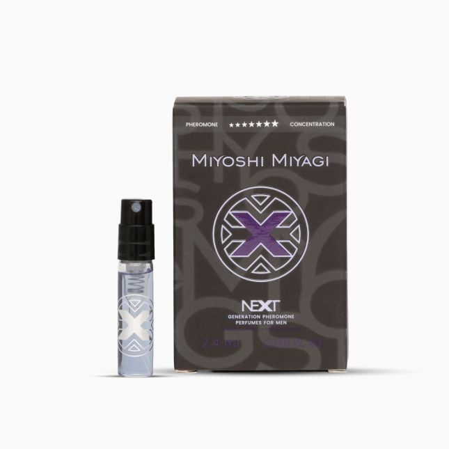 Чоловічі парфуми з феромонами - Miyoshi Miyagi Next, 2.4 мл