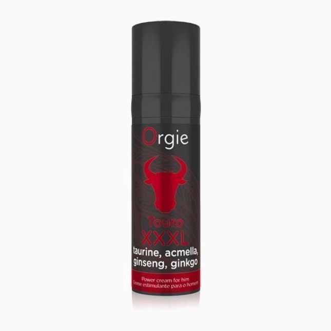 Orgie - Touro XXXL - Erection Cream - Крем для увеличения пениса и усиления эрекции, 15 мл.
