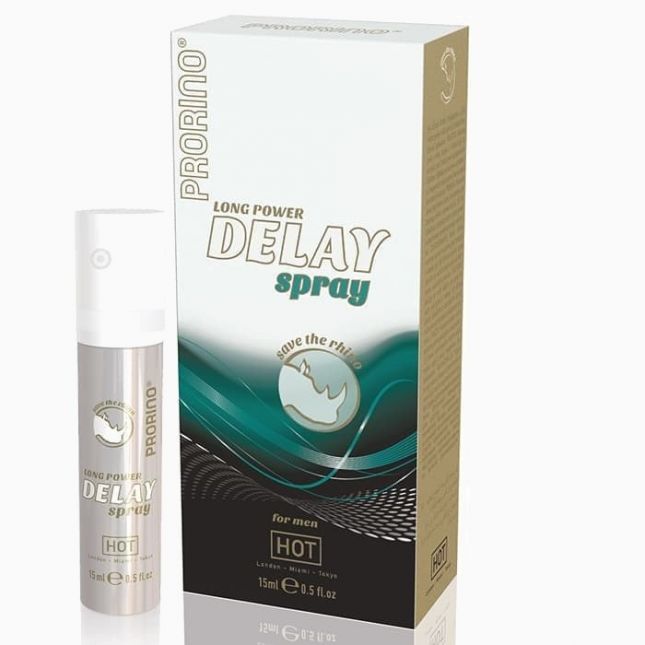 HOT Prorino long power Delay Spray - спрей для продовження статевого акту, 20 мл