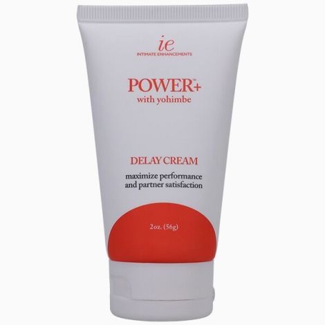 Потужний крем-пролонгатор Doc Johnson Power+with Yohimbe Delay Cream, екстракт Йохимбе, 56 г