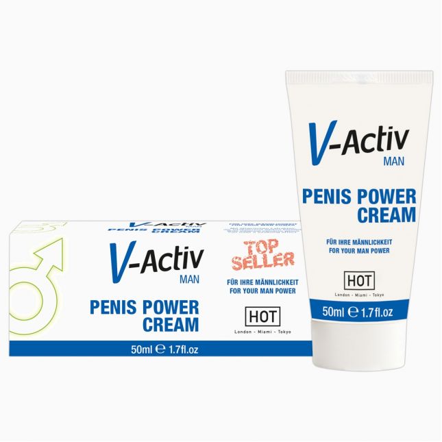Крем - HOT V - Activ Penis Power Cream, 50 мл