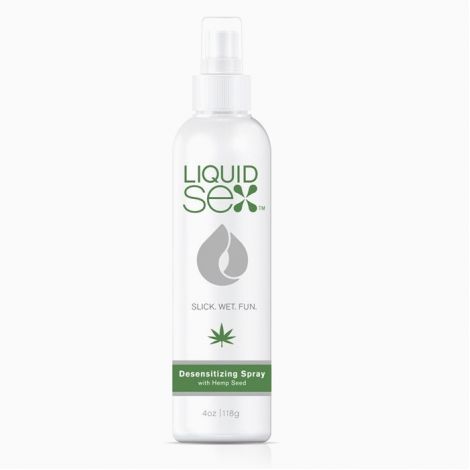 Спрей для продовження статевого акту Liquid Sex Desensitizing Spray with Hemp Seed, 118 мл