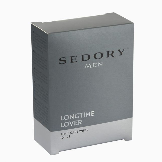Серветки - Sedory Penis Wipes, 4 мл, 10 шт.