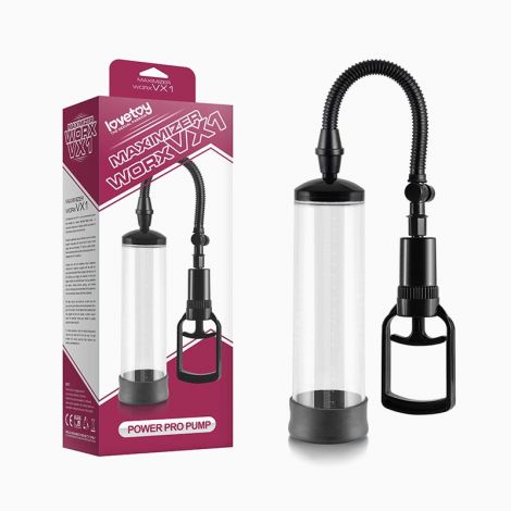 Вакуумна помпа - Maximizer Worx VX1 Power Pump, Clear Black