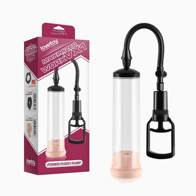Вакуумная помпа - Maximizer Worx VX1 Power Pump, Clear Flesh
