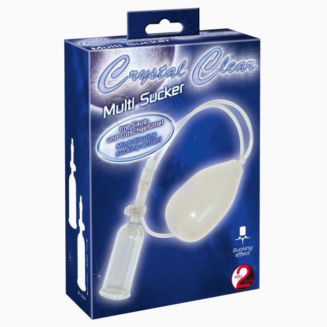 Вакуумна помпа - Crystal Clear Multi Sucker