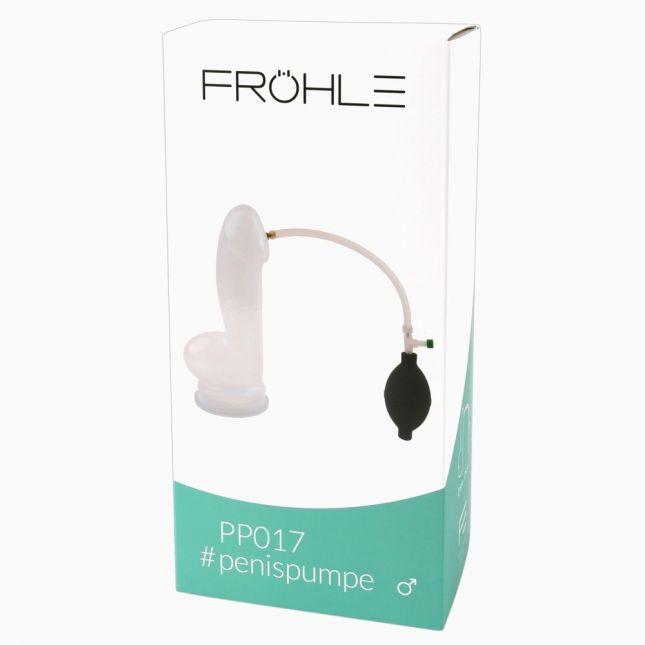 Вакуумна помпа - PP017 Real. Penis Pump XL tran Penispumpe