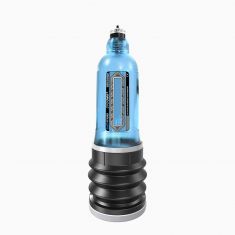 Гидропомпа для увеличения члена Bathmate - Hydromax7 Wide Boy, 22х6 см (синийй)