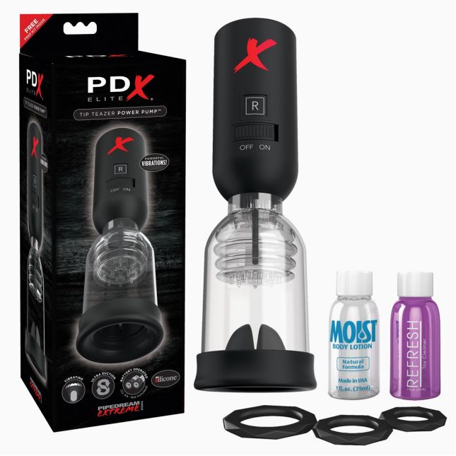 Чоловіча помпа - PDX Elite Head - Vac Power Pump