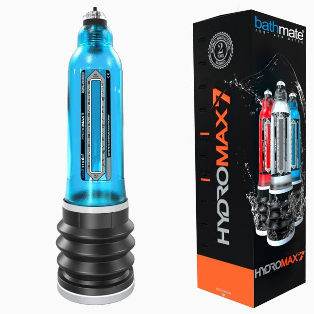 Чоловіча помпа - Hydromax 7 blue Penispump