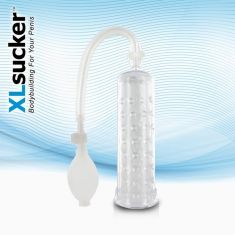 Вакуумна помпа XLsucker Penis Pump Transparant для члена довжиною до 18см, діаметр до 4 см